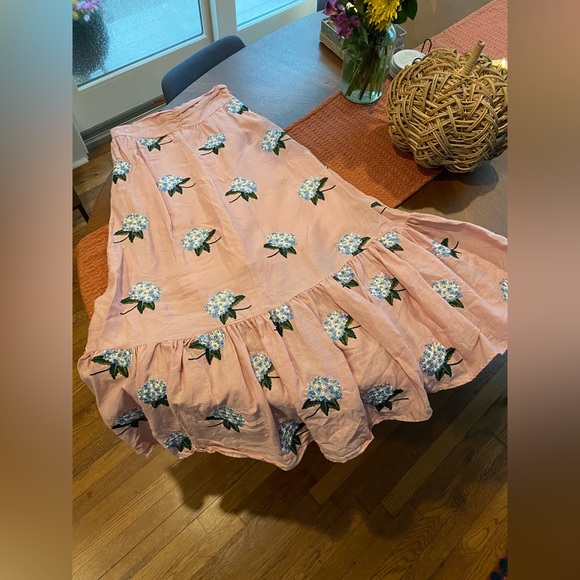 Kiel James Patrick Dresses & Skirts - Pink Hydrangea Skirt